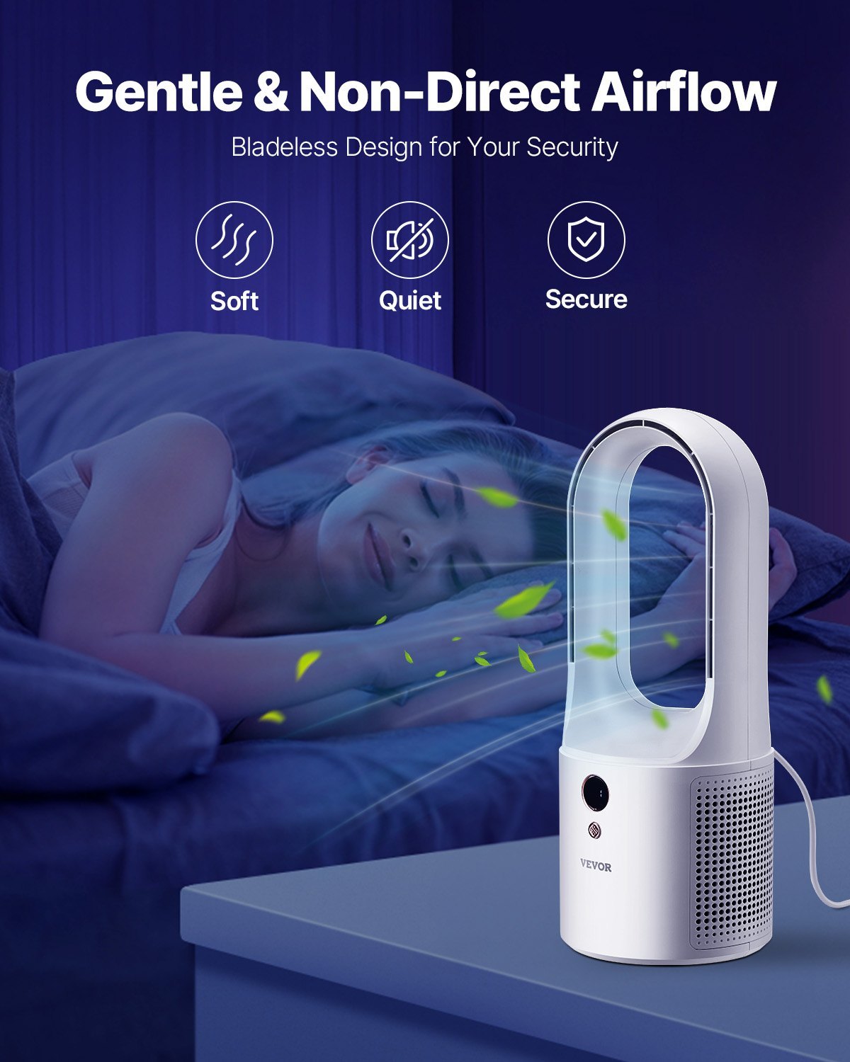 Climairo Cool+ | Portable Bladeless Air Cooler for Home & Office